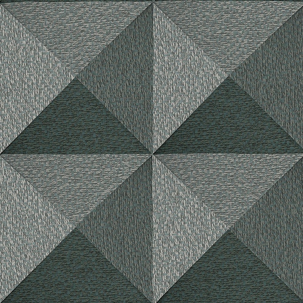 Dutch Wallcoverings Santa Fé Weaved Cube - Green