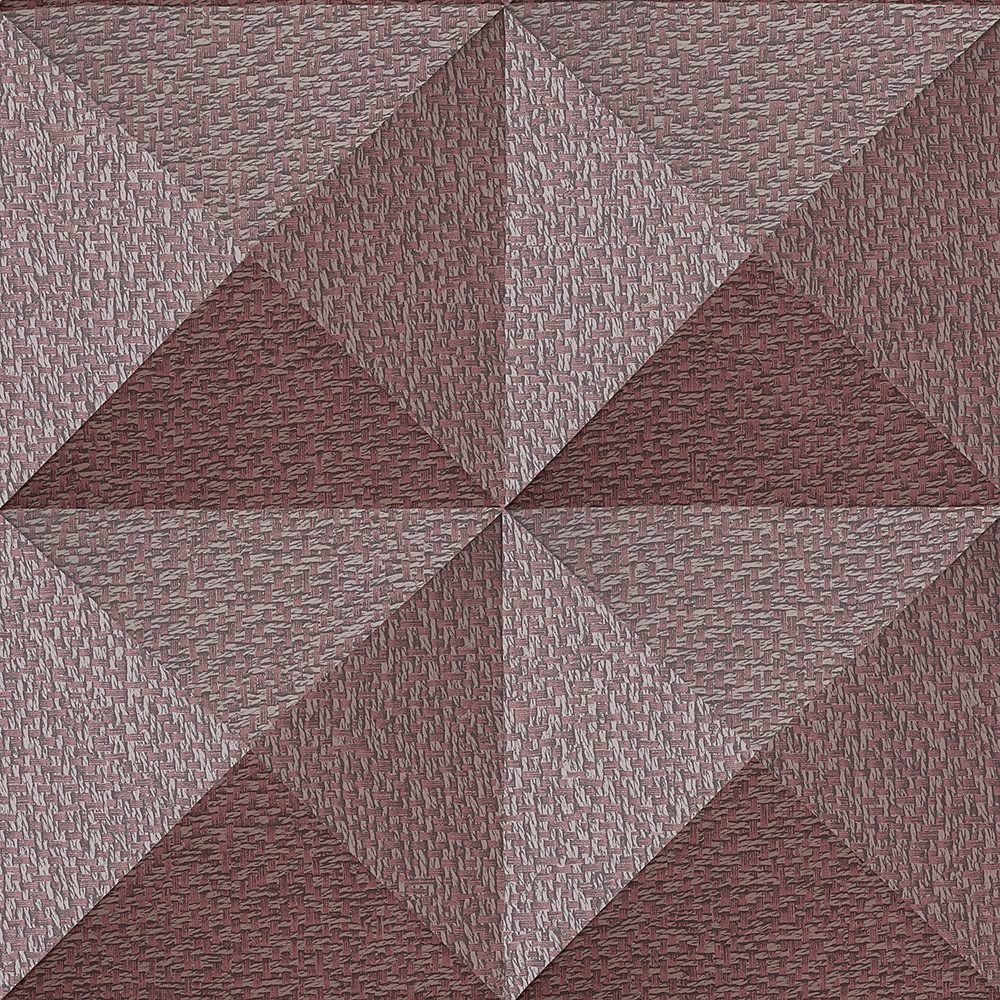 Dutch Wallcoverings Santa Fé Weaved Cube - Terracotta