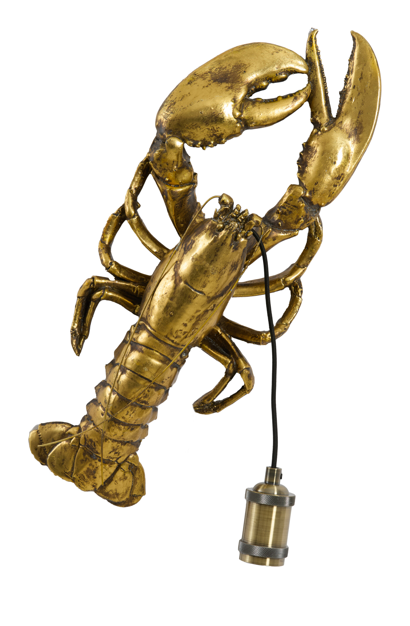 Light & Living Wandlamp Lobster - Brons