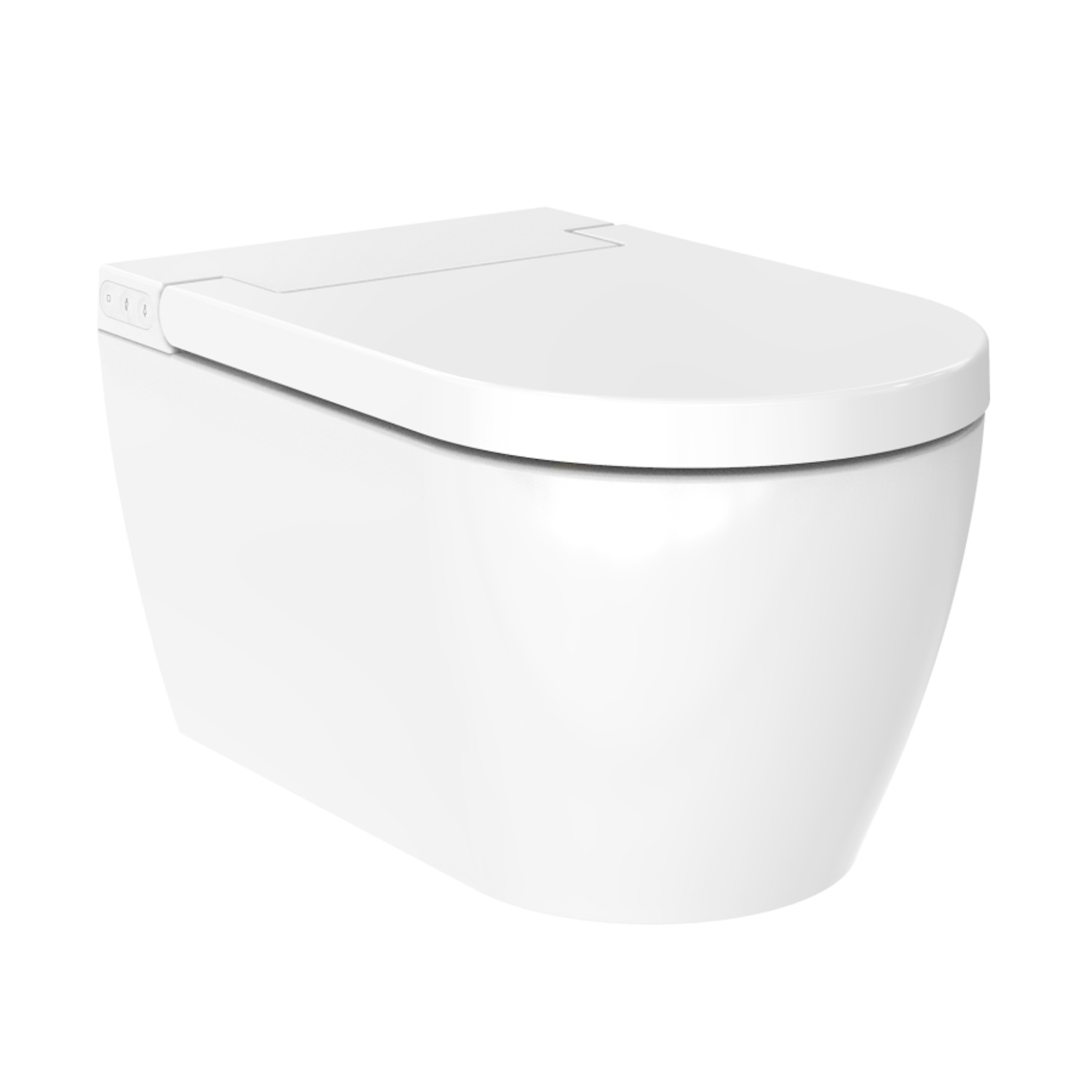 RapoWash Douche WC  Basic 2.0 met Bidetspoeler en Afstandsbediening Wit