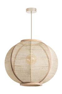 ETH Japandi hanglamp Fabric zandkleurig Ø 58cm 05-HL4040-59