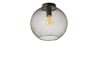ETH Bruine plafondlamp Billie design Ø 30cm 05-PL2155-30