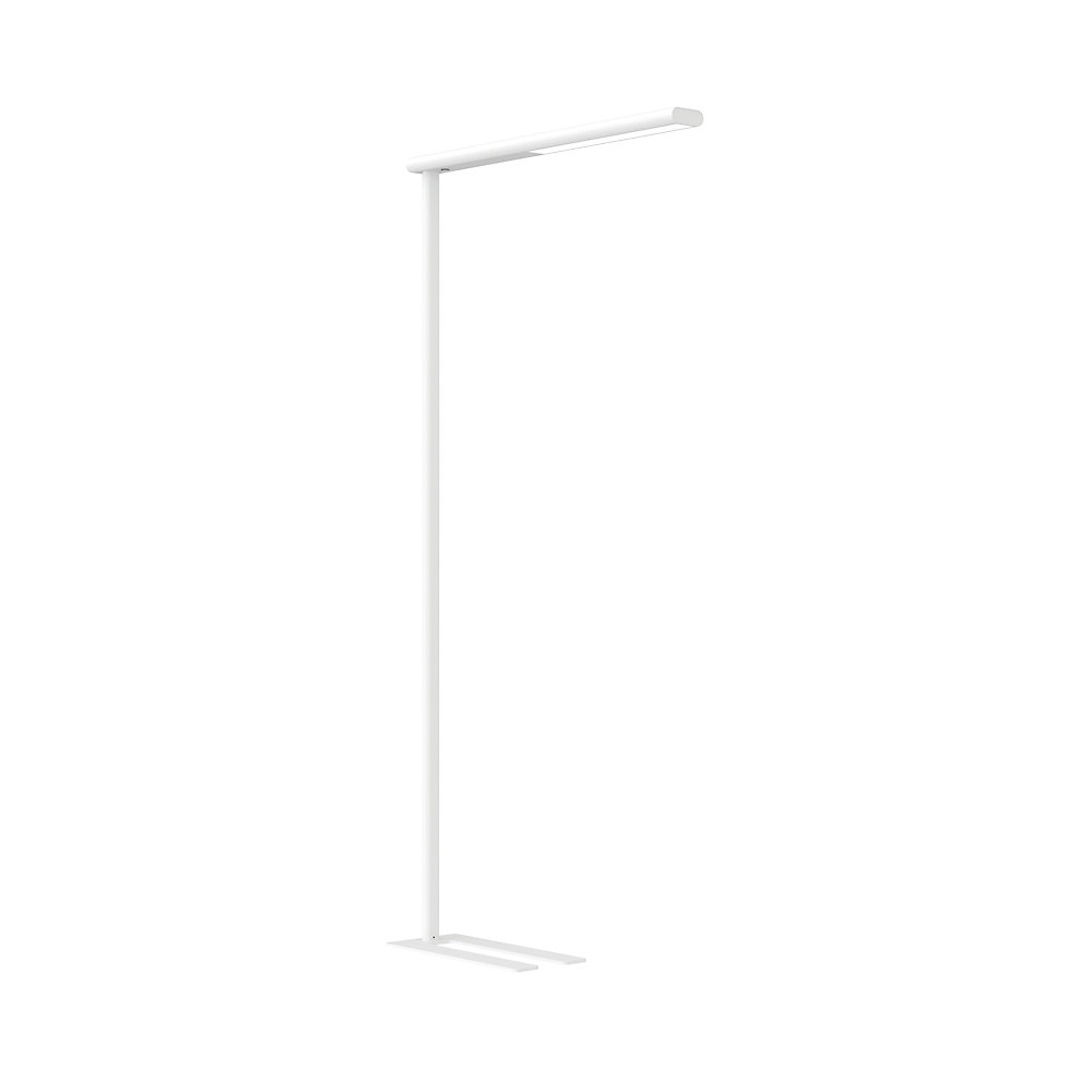 Maul LED-staande lamp jet, hoogte 1950 mm, dimbaar, RAL 9003 signaalwit