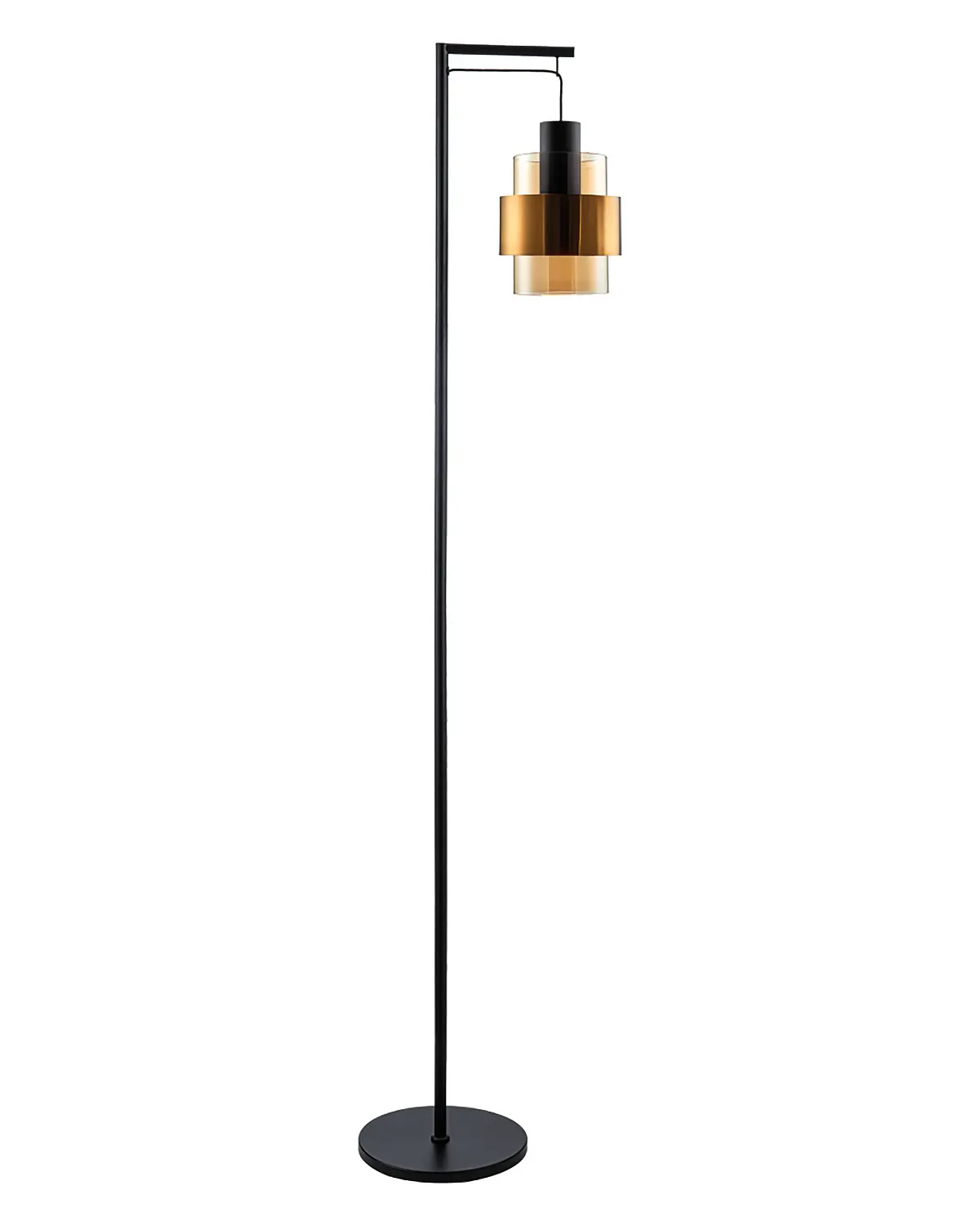 Freelight Vloerlamp Chiasso H 170 cm zwart goud