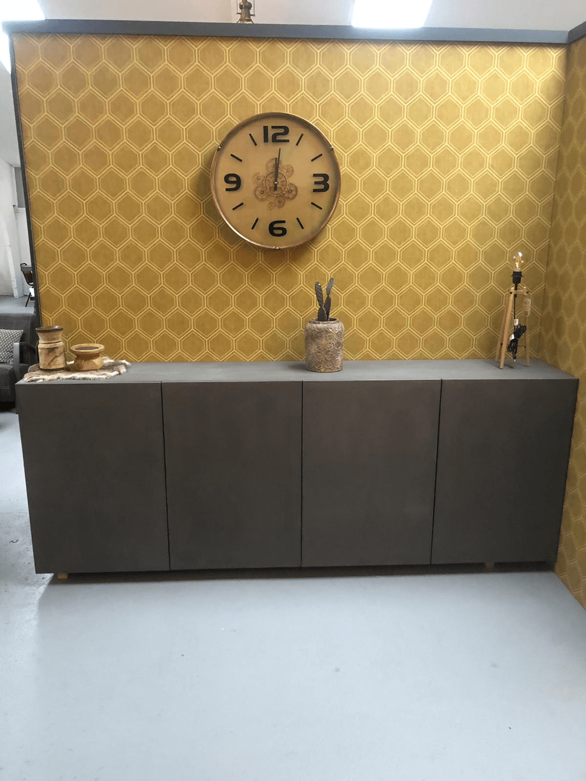 Loods XL Betonlook kast/dressoir Zenda