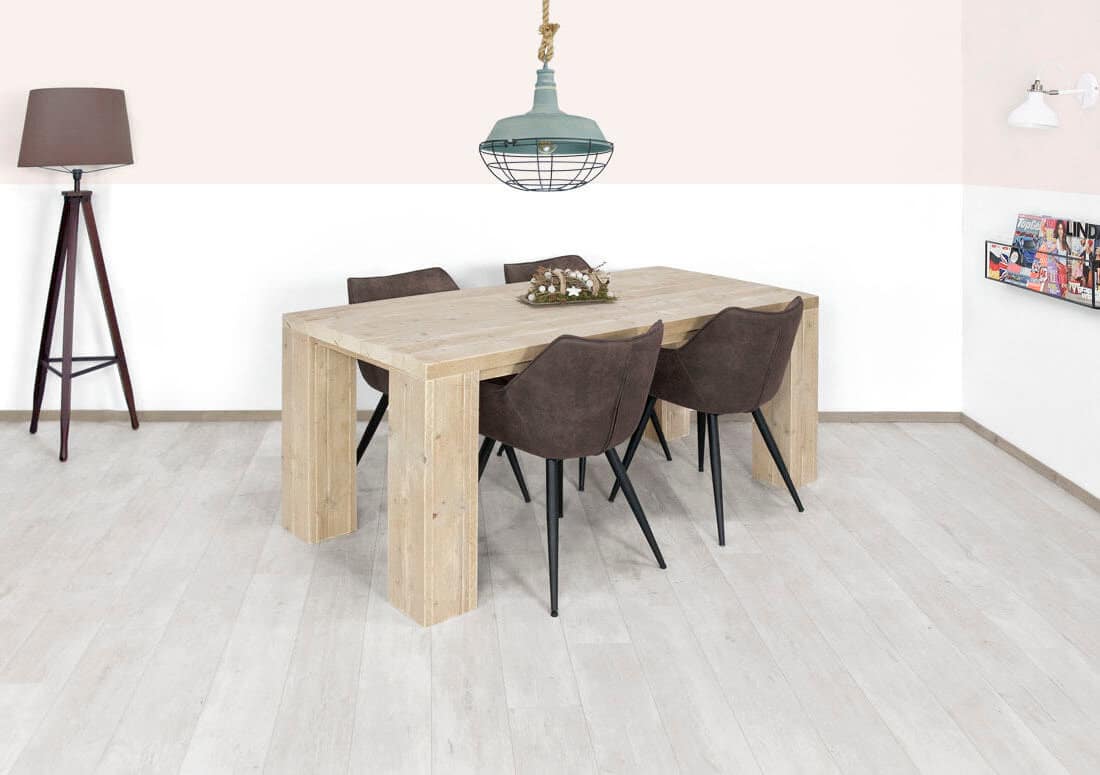 Loods XL Steigerhouten tafel Columbus