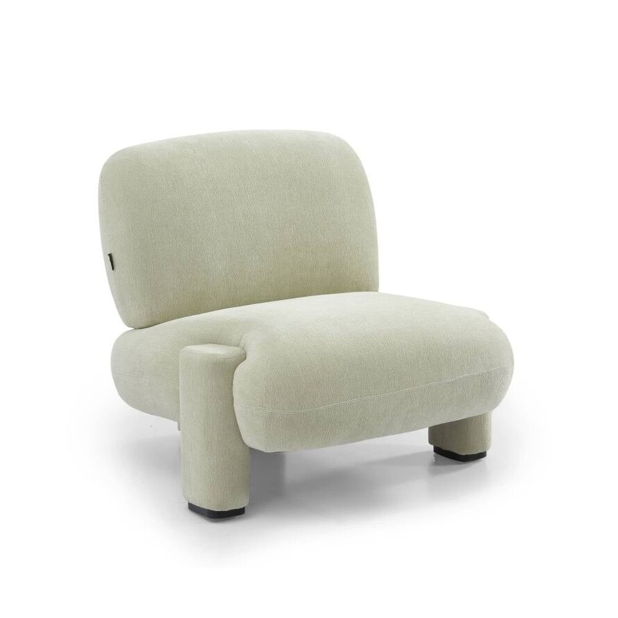 Loods XL Fauteuil Louise chenille mintgroen