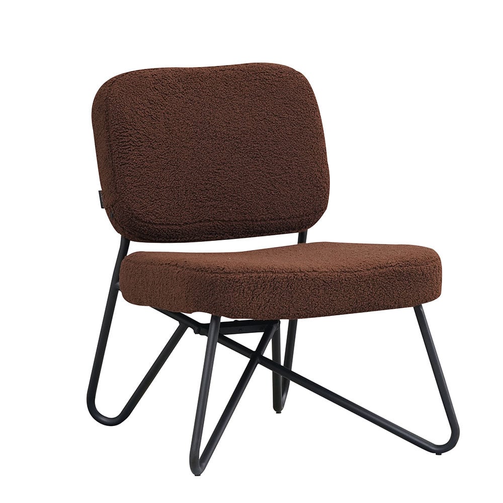 Loods XL Fauteuil Julia bruin teddy