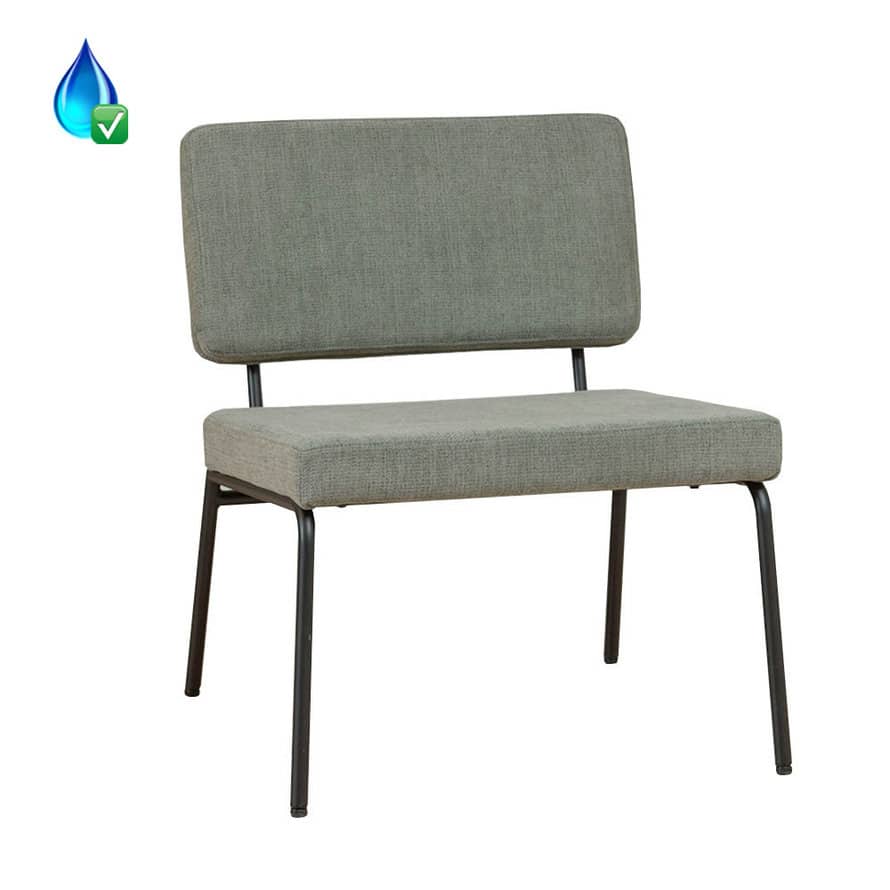 Loods XL Fauteuil Espen groen gerecycled polyester