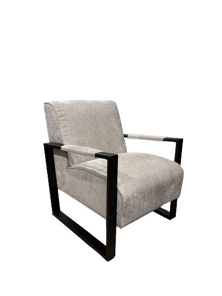 Loods XL Fauteuil Leon stof beige