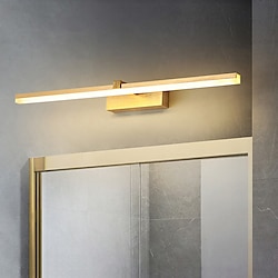 Light in the box wandlamp wandlampen gouden led spiegel koplamp badlamp badkamer make-up kast wastafel achtergrond interieur kaptafel schilderij gang hotel toilet 85-265v