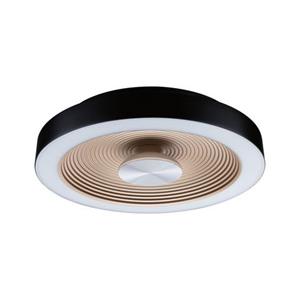 Paulmann LED-Deckenlampe Volea schwarz/gold &Oslash; 32 cm IP44 dim