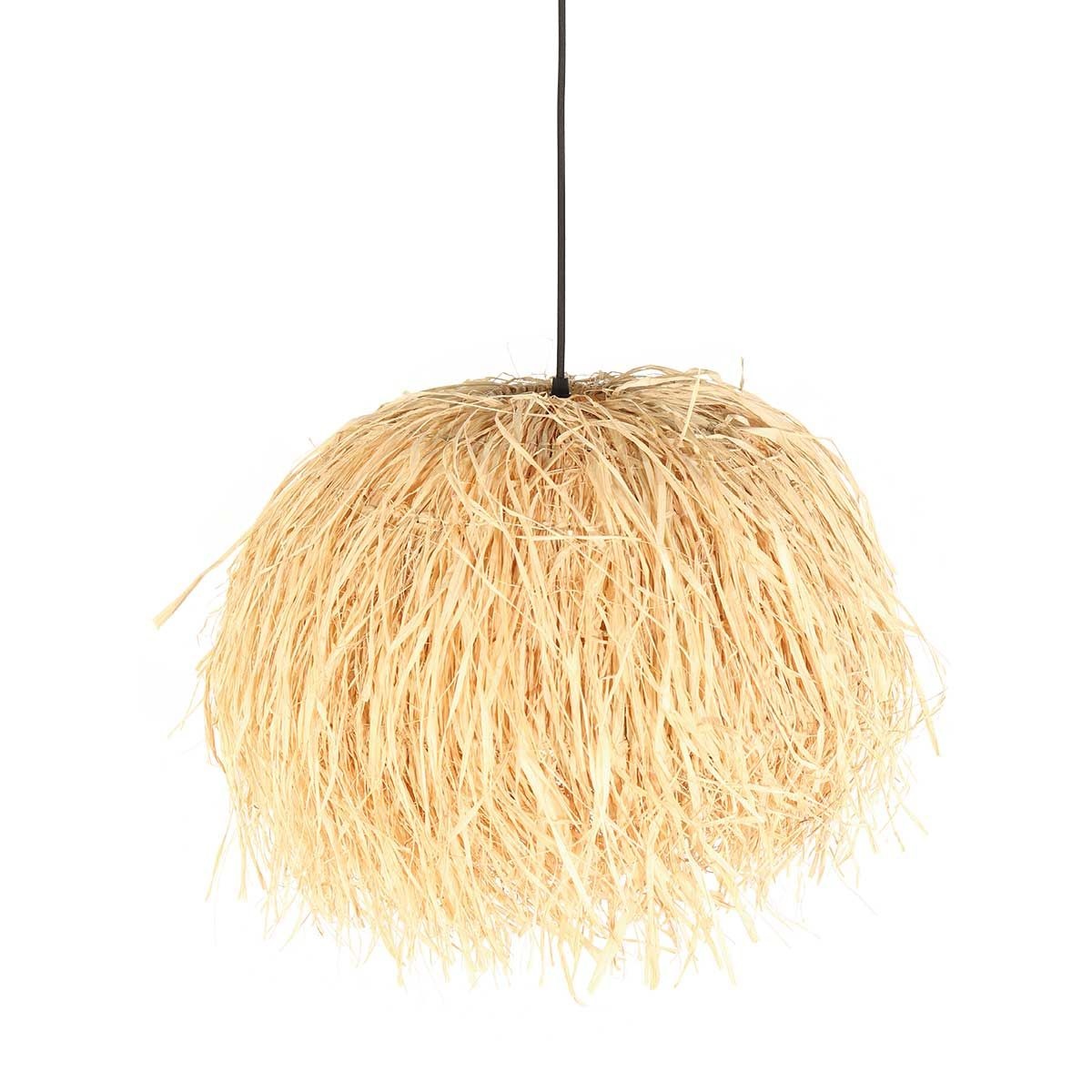 Anne light and home Pendelleuchte Grass in Beige E27