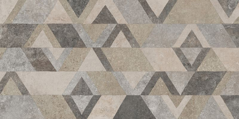 Navale Tegelsample:  Galia vloertegel decor 60x120cm taupe gerectificeerd