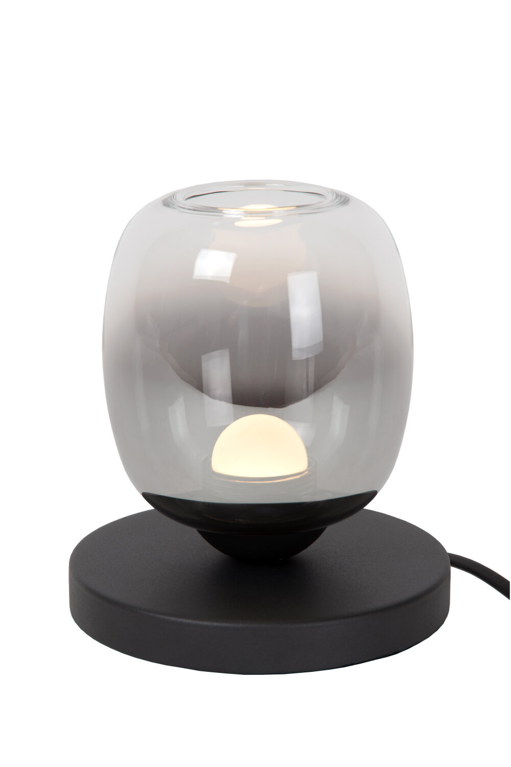 Lucide TAMINO - Tafellamp - Ø 15 cm - LED - 1x6W 3000K - Zwart