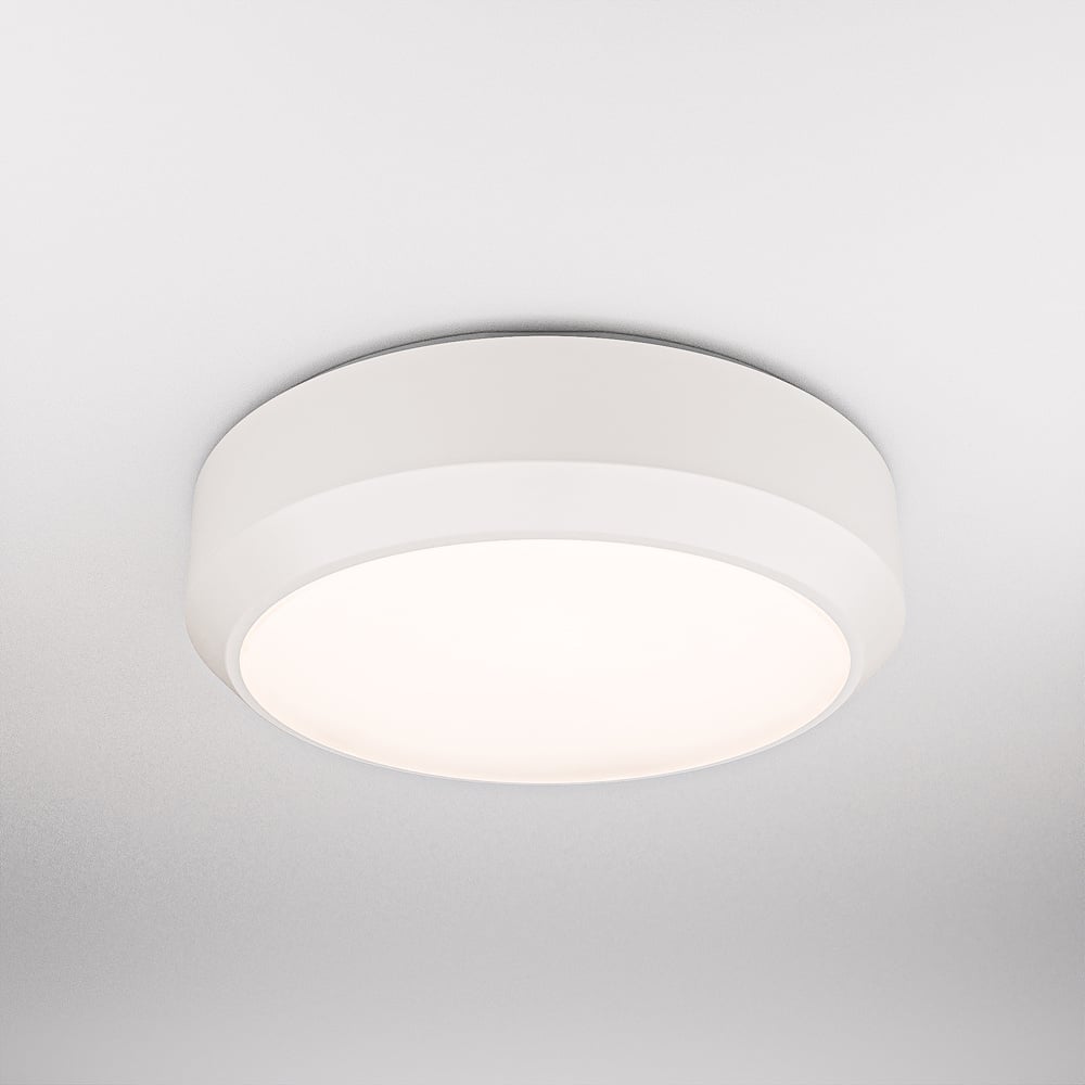 HOFTRONIC™ Pulsa - LED Bulkhead Rond - Wit - CCT Lichtkleur instelbaar (3000K, 4000K, 6500K)- 6,6-11,5W 800-1400 Lumen - IP66 waterdicht - Ø25 cm - IK10