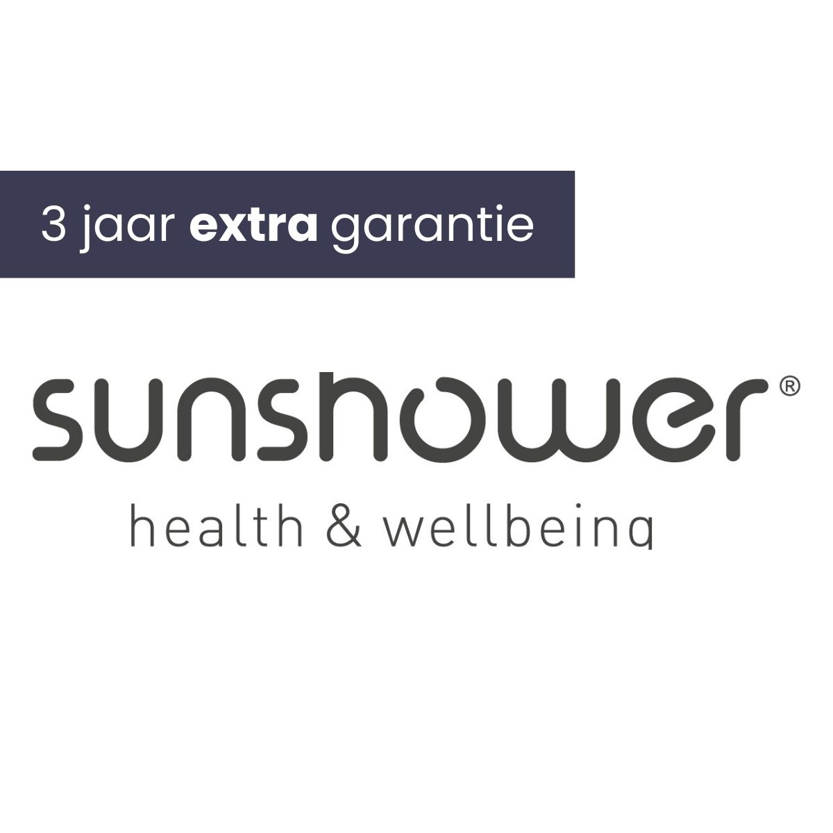 Sunshower Pure garantieverlenging van 2 naar 5 jaar