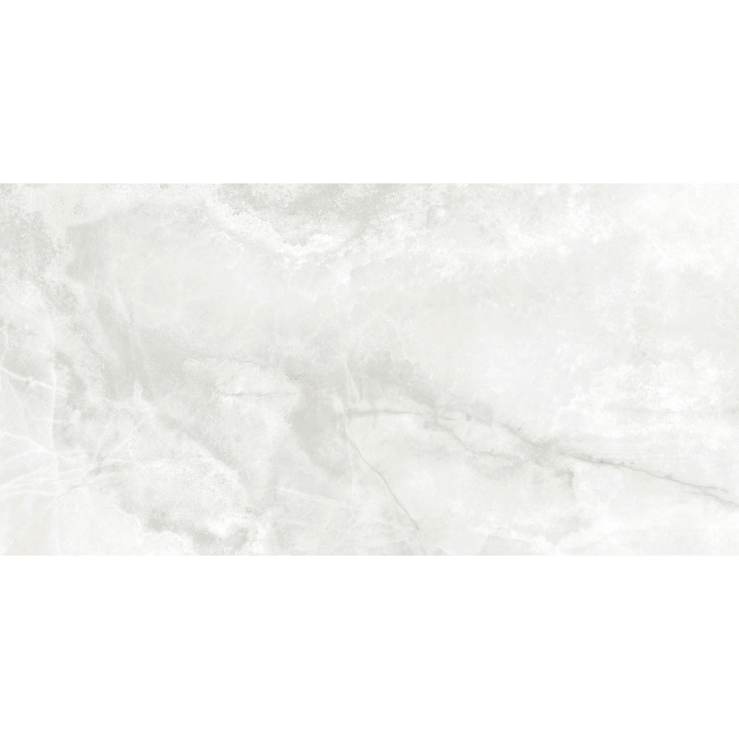 Pamesa Vloertegel  Lux Noor White 30x60 cm Gepolijst Wit 