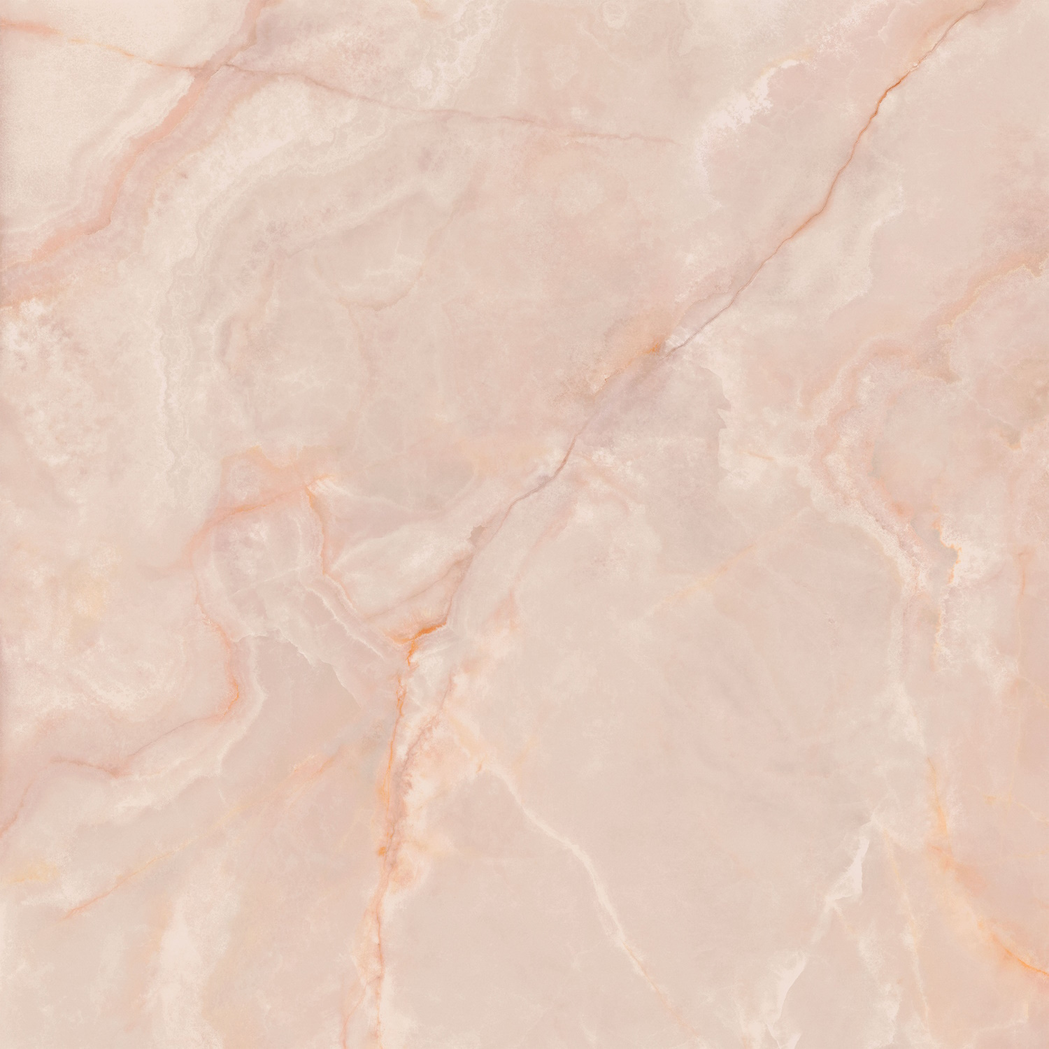 Pamesa Vloertegel  Lux Noor Peach 120x120 cm Gepolijst Roze 