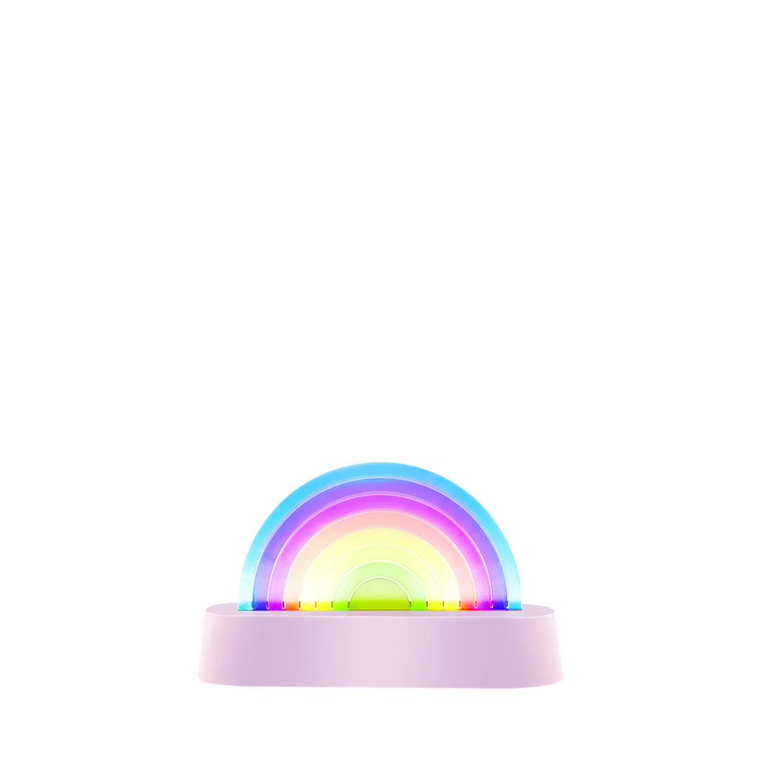 Lalarma Dansende Regenboog Lamp - Purple