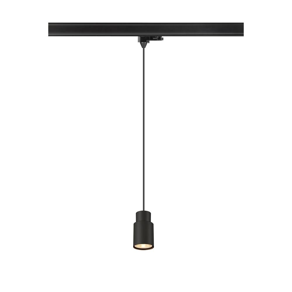 SLV PURI 1008275 LED-hanglamp 3-fasig GU10 6 W Zwart