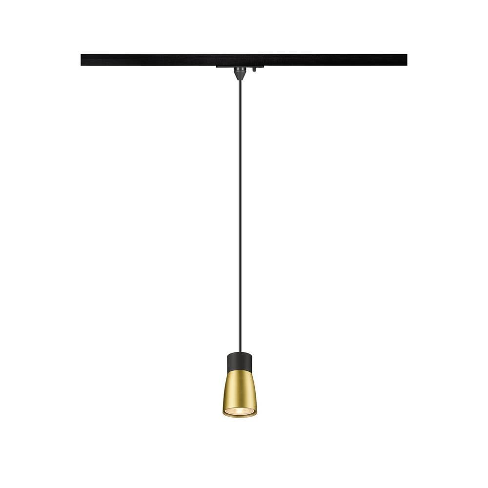 SLV PURI 1008263 LED-hanglamp 1-fasig GU10 6 W Zwart