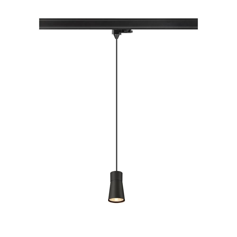 SLV PURI 1008278 LED-hanglamp 3-fasig GU10 6 W Zwart