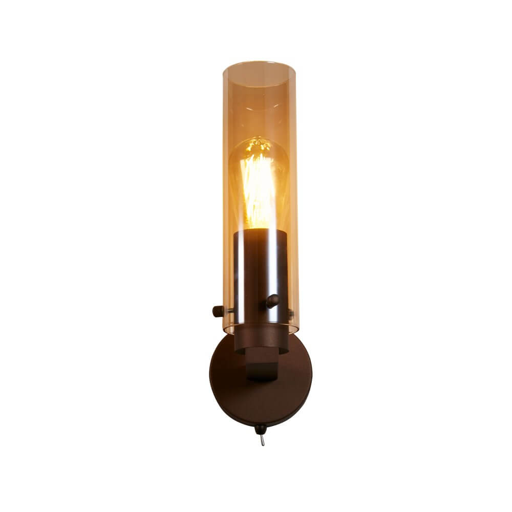 Searchlight Design wandlamp Sweden II mocha bruin 88920-1MO