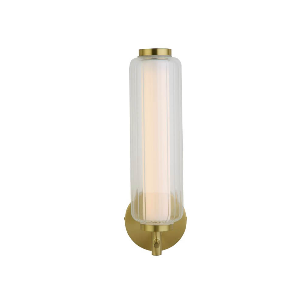 Searchlight Moderne wandlamp Mod messing 26253SB