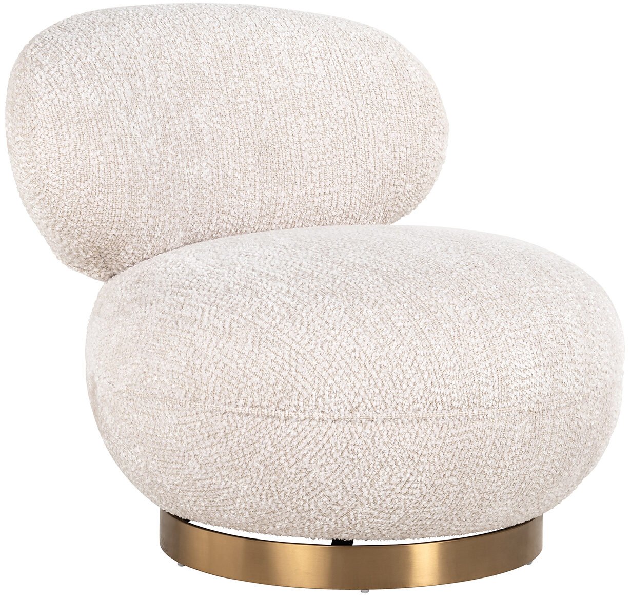 Draaifauteuil Jace lovely cream