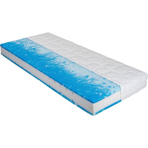 Beco Gelschuimmatras Duo gel comfort comfortabele matras in 90x200, 140x200 cm en andere afm. hoogte 20 cm