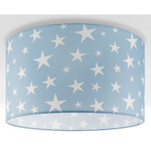 Paco Home Plafondlamp Capri 315 Kinderlamp plafondlamp LED kinderkamer lamp sterrenhemel-motief E27