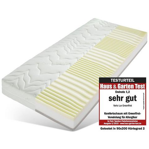 Beco Pocketveringsmatras Vario Lux Greenfirst hoogte 22 cm