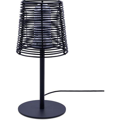 Paco Home Tafellamp JAD, In- & Outdoor Buitenlamp, E27, moderne uitstraling, IP44 spuitwaterdicht