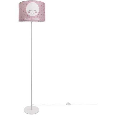 Paco Home Staande lamp Aleyna 103 Kinderlamp LED kinderkamer lamp met maan-motief decor E27