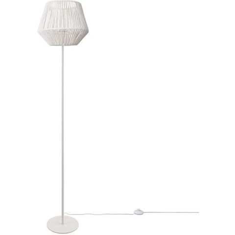 Paco Home Staande lamp Pinto moderne led lamp in boho-look, woonkamer, slaapkamer, fitting e27