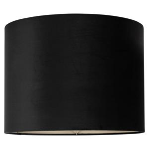 Richmond Interiors Richmond Lampenkap Maddy Velvet, 40cm - Zwart