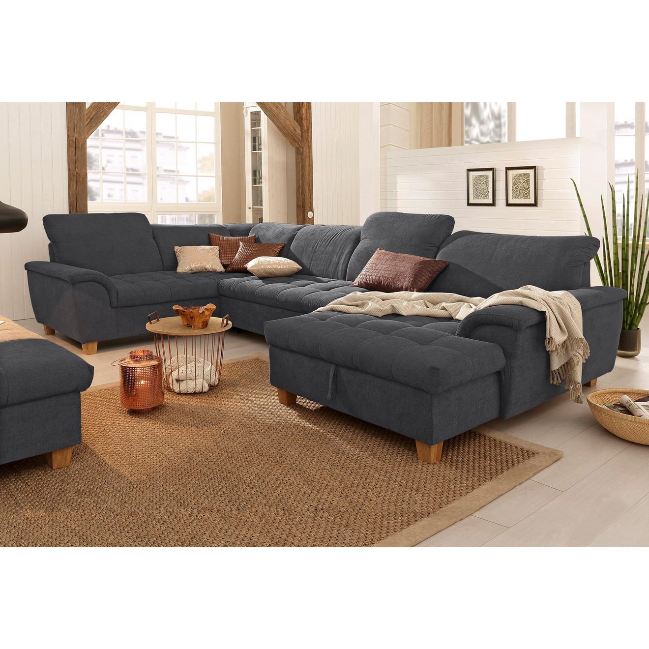 Home affaire Zithoek Lyla naar keuze met verstelbare rugleuning en extra met bed + bedkist