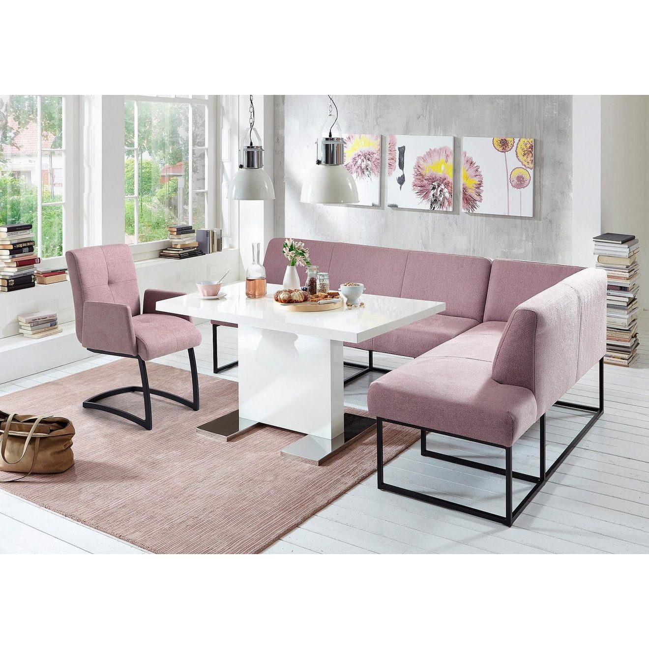 Exxpo - sofa fashion Hoekbank Affogato Vrij in de ruimte te plaatsen