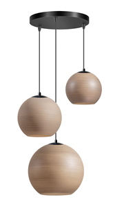 ETH 3-lichts hanglamp Orb Saturn rond met uniek effect 05-HL4265-3095