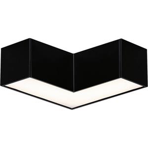 Paulmann LED-Lichtleiste Linion, schwarz, 90&deg; Ecke, 3.000 K
