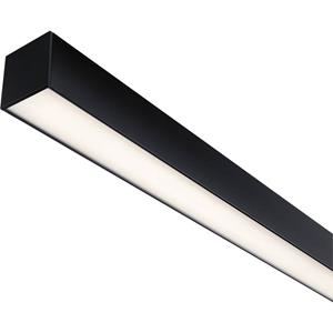 Paulmann LED-Lichtleiste Linion, schwarz, 50 cm, 3.000 K