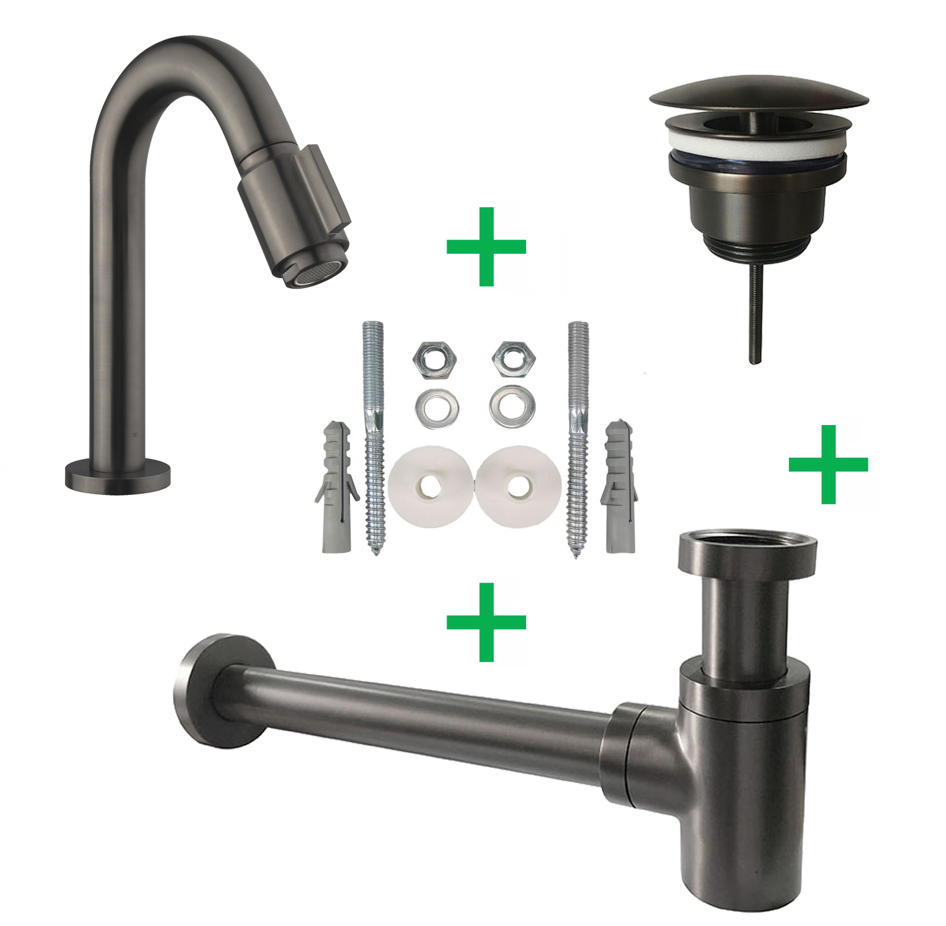 <QuerySet [<AttributeOption: Wiesbaden>]> Fontein set Caral Victoria Gunmetal