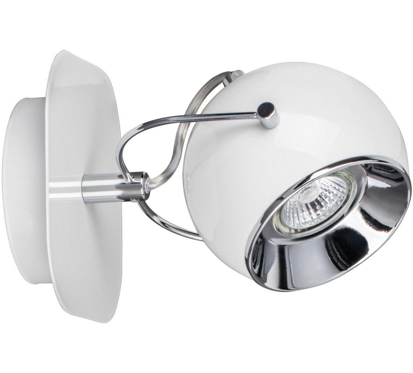 SPOT Light Wandlamp BALL Ledverlichting inclusief, zwenkbare en flexibele retrolamp