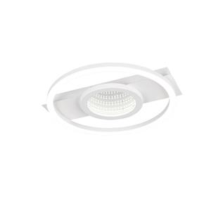 REALITY LED-Deckenleuchte WHEELER, R64801131, 16W, 2000lm, 4000K, wei&szlig;