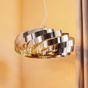 Domiluce H&auml;ngeleuchte Vento, chromium-nickelfarben, &Oslash; 60 cm, Metall