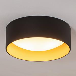 Argon Deckenlampe Riu, schwarz/gold, Stahl, &Oslash; 35 cm