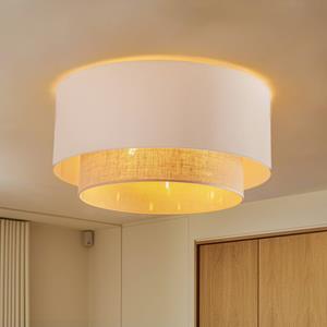 Duolla Deckenleuchte Boho, &Oslash; 60 cm, ecru/Jute