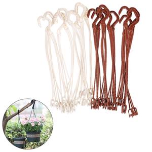 Labor Of Words 36 cm plantenhanger haak bloempotten hangende wastafel tuinmand hangende kettingen wijnrode kleur