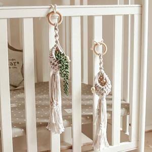 Sunnyway Handgemaakte Macramé Plantenhanger Vintage Katoenen Linnen Bloempothouder Binnen Muur Hangende Mand Boho Bruiloft Woondecoratie